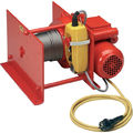 electrical winch / wire rope / explosion-proof - 125 - 3 200 kg