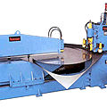 flanging machine shears - max. ø 2 600 x 6 mm | 6/2600