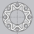 flat seal / PTFE - –200 °C ... +150 °C