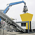 four shaft shredder / end for non-ferrous materials - RS150
