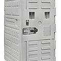 front opening isothermal container - 1 000 l, 130 - 155 kg | Cargo 1000 EU series
