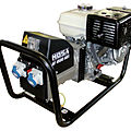 fuel generator set / mobile / soundproof - 4 kVA | GE 4500 HBS