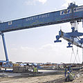 gantry crane / floor track - RGC 340t - 16