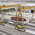gantry crane / floor track - RGC 40t - 3