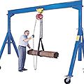 gantry crane / mobile / workshop - 500 - 10 000 lb | FHS, AHS series