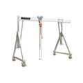 gantry crane / mobile / workshop / Aluminium - 1 000 - 1 500 kg, max. 4 m | 700 series
