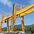gantry crane / for prefabrication sites - max. 40 t