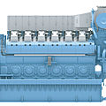 generator set for marine applications / diesel - 3 000 - 8 000 kW | B32:40