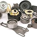 glass bead bearing / tensioner pulley -