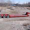 gooseneck trailer / 3-axle - max. 110 000 lb | 55SA-HX