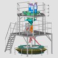 gravimetric mixer-dispenser / batch / for plastic pellets - PelletSave