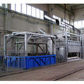 rotary hearth furnace - 2 000 kg/h, 1 300 °C