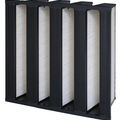 HEPA filter / V type / activated - 12