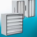 HEPA filter / V type / activated - H10 - H13 - H14 | Hepapol series