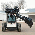 hydraulic backhoe for skid steer loader - 630 lbs | Bob-Tach