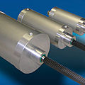 hydraulic cylinder / rotational / rack-and-pinion - 6 - 10 bar, -20 °C ... +80 °C, max. 200 mm