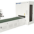 hydraulic press / automatic / with cross loading unloading - las