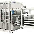 hydraulic press / automatic / with cross loading unloading - 5 - 20 kg/cm² | mlt