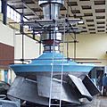 hydraulic turbine / Deriaz - 2 - 150 MW, ø 1 - 5 m