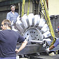 hydraulic turbine / Pelton - 1 - 350 MW, ø 1 - 4 m