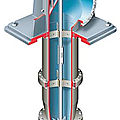 impeller pump / vertical - max. 13 600 m3/h, max. 100 bar | VTP series