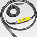 internal vibrator / electrical / for concrete / with integrated converter - ø 30 - 65 mm | IRFU series