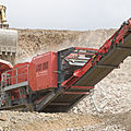 jaw crusher / mobile / crawler mounted - 328 kW (440 hp) | J-1480