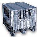 large volume collapsible plastic container - 1 190 x 913 x 40 mm