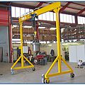 light crane / gantry - 250 - 5 000 kg, 2-8 m | PLE