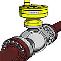 linear actuator / worm gear / valves - 6 000 - 305 000 Nm | MP, RK, RP