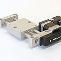 linear positioning stage / single shaft / motorized - min. 50 mm - max. 75 mm | MPT5008-XX, MPT7312-XX