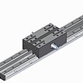 linear positioning table / with worm gear transmission / encapsulated -