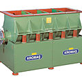 linear vibratory finishing machine - 375 l | VM 375 Y