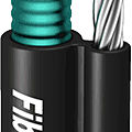 loose tube fiber optic cable / free-standing - GYTC8S