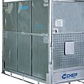 metal sheet container - 2 250 x 1 145 x 2 020 mm, max. 1 000 kg