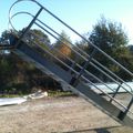 metal staircase - Marches Modulaires®