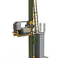 mini stacker crane - max. 100 kg, max. 18 m | Raptor