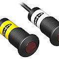 miniature photoelectric sensor - ø 12.7 mm, 1.5 m | SB12 series