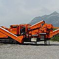 mobile crushing plant - max. 250 t/h | GIPOKOMBI RC 100 series