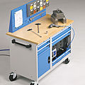 mobile workbench - 1 150 x 700 mm | FLEXA EH series