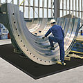 modular mat / rubber - 040 Slabmat Carré™