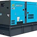 motor-boats diesel generator set / soundproof / canopy - 265 l | SDG-F series