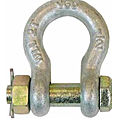 moving head shackle / with safety bolt and nut - 00654, 00655 series
