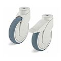 nylon caster - ø 100 - 125 mm, 100 - 110 kg | LWK-TPA, LWKE-TPA series