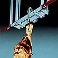 overhead monorail scale - max. 2 000 lb, 24 - 48 in