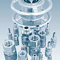 passenger fast fitting / pneumatic / low-pressure - DN 2.5 - 50, max. 100 bar | LP/SP series