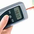photoelectric tachometer / hand-held / digital - max. 99 999 rpm, max 600 mm | Redpoint