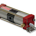 piston booster / air - max. 30 bar (290 psi) | Serie MPLV, MPLV2