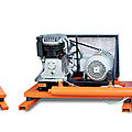 piston compressor / stationary - max. 169.2 m³/h | SET series