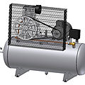 piston compressor / stationary / air / lubricated - 15 m3/h, 1.2 MPa | ComAir 2.2